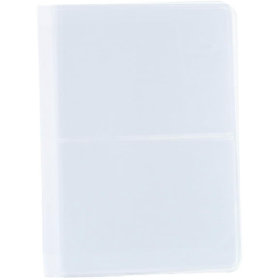 CTM Vinyl Horizontal Double Decker Window Inserts for Hipster Wallets