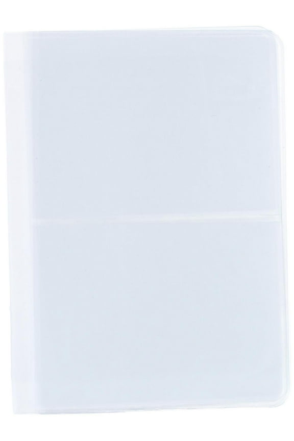 Vinyl Horizontal Double Decker Window Inserts for Hipster Wallets