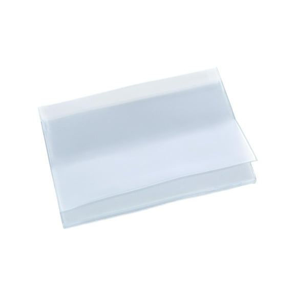 CTM Vinyl Window Inserts for Vertical Bifold or Trifold Wallets (6 Sleeves)