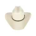 thumbnail image 1 of CTM  Western Canvas Hat with Leather Hatband (Men), 1 of 5
