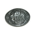 thumbnail image 1 of CTM  Western Rose Belt Buckle (Women), 1 of 2