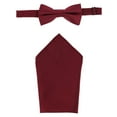 thumbnail image 1 of CTM  Woven Bow Tie and Handkerchief Set (Men), 1 of 6