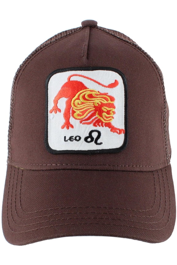 Unisex Zodiac Sign Astrology Patch Trucker Hat