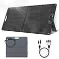 Foldable Solar Panel Module CTOLITY 100W ETFT Foldable Solar Panel, High Efficiency Monocrystalline ...