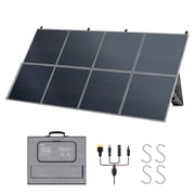 CTOLITY SP400 400W Foldable Monocrystalline Solar Panel Waterproof with Adjustable Kickstand for Portable Power Station