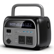 CTOLITY AP400 500w Portable Power Station,346wh LiFePO4 Battery,150W Fast Charging Solar Generator for Power Outages Emergencies Camping RVs Travel Home Use