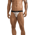thumbnail image 1 of CTOPX MAN Men's Underpants Mesh Breathable Low Rise Briefs, 2-Pack, White, L, 1 of 8