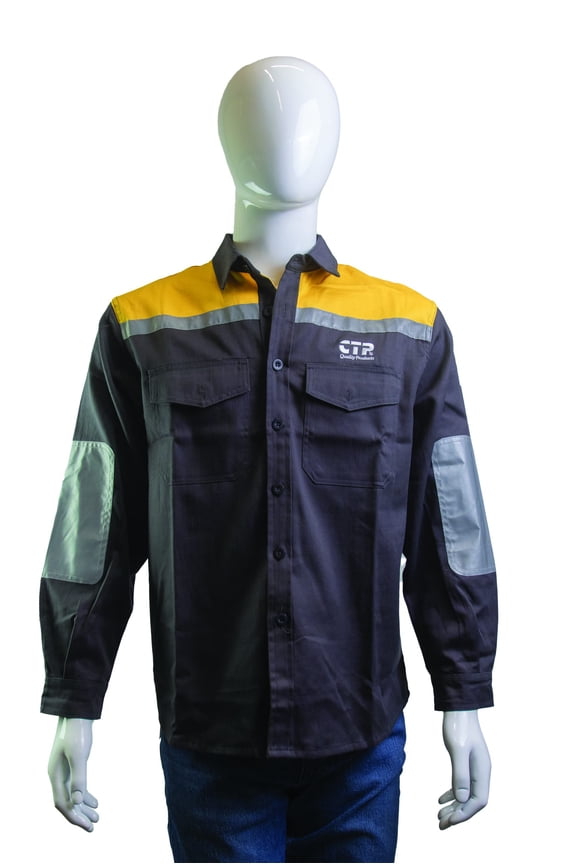 CTP Mens Mechanic Long Sleeve Work T-Shirt Size XL
