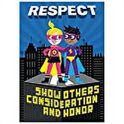 CTP7279 - Respect Superhero Inspire U Poster by Creative Teaching Press