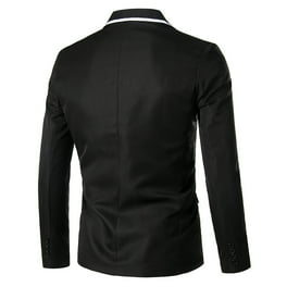 Gwiyeopda Men s Sport Coat Casual Velvet Blazer One Button Slim Fit Blazer Business Suit Jacket for Dinner Prom Wedding M XXXL Walmart