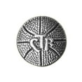 thumbnail image 1 of CTR Basketball Antique Silver Pin by Ringmasters, 1 of 2