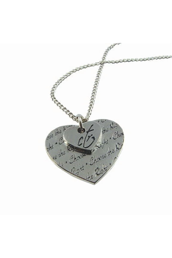 CTR Double Heart Necklace