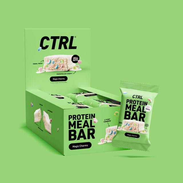 CTRL Protein Meal Bars OIF8 Magic Charms Flavor with 15g Protein