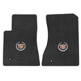 thumbnail image 1 of CTS 2Wd Coupe 2011-2015 2 Piece Ebony Velourtex Cadillac Logo Mat, 1 of 1