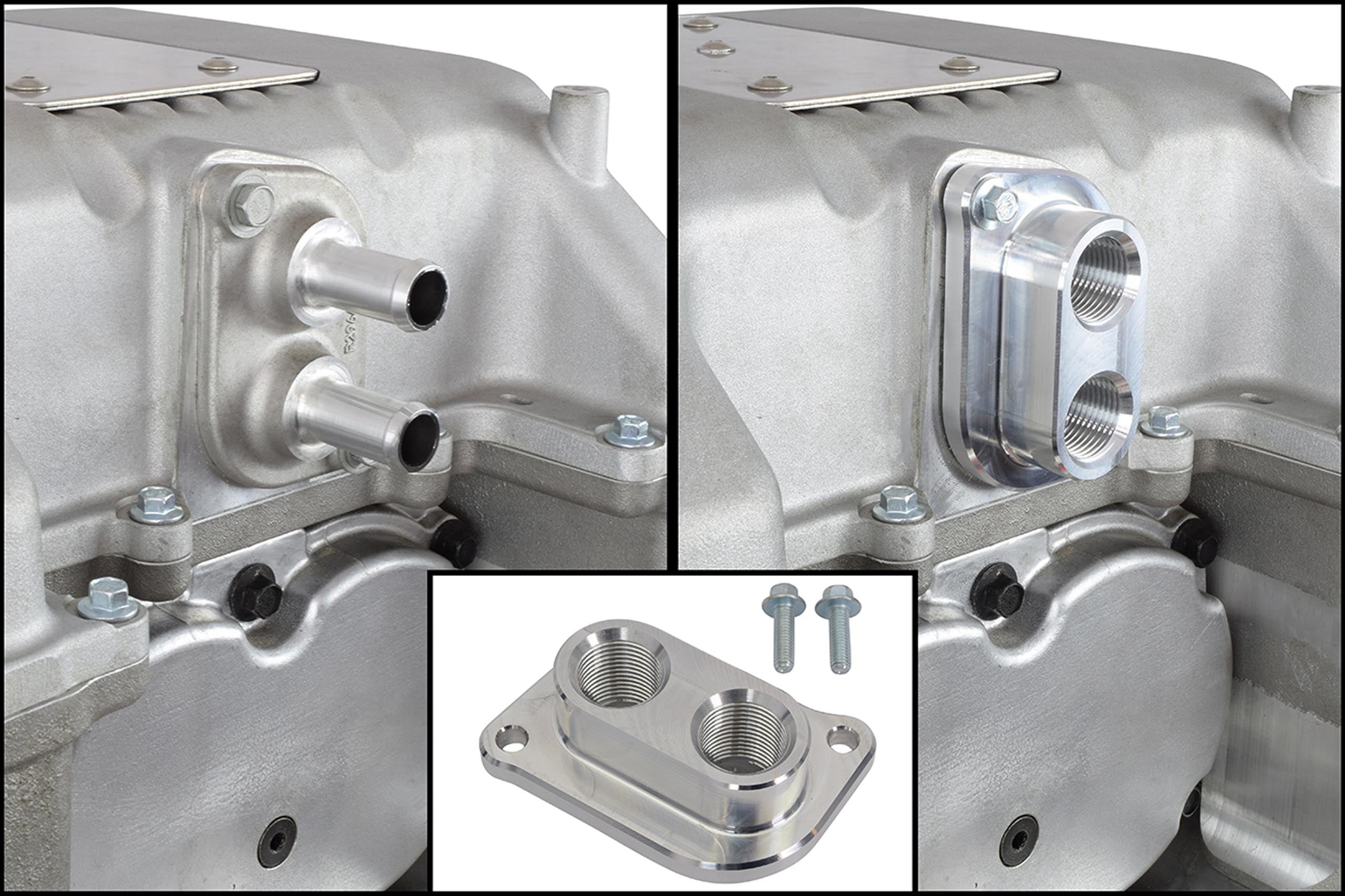 CTSV LSA Supercharger 10AN ORB Intercooler Fitting Water Manifold Adapter CTSV