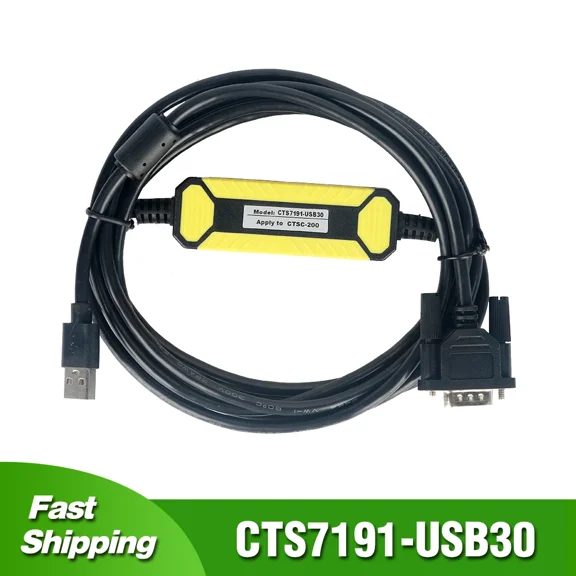 CTS7191-USB30 PLC Programming Cable for CO-TRUST Cochinos Programmable Logic Controller CTSC-100/200 Download Line