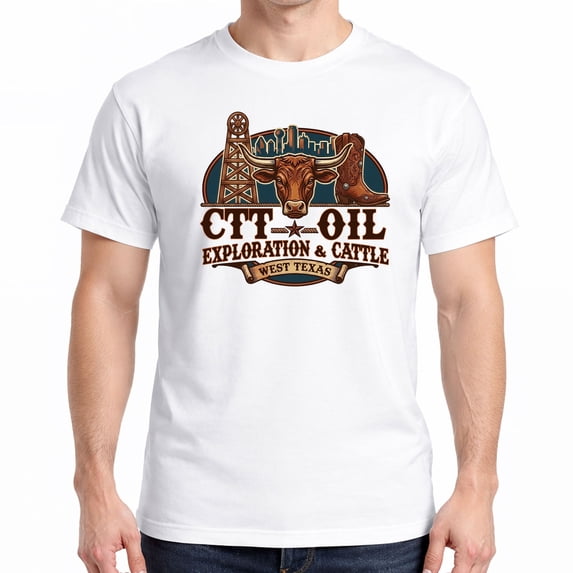 CTT Oil Exploration & Cattle T-Shirt