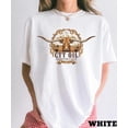 thumbnail image 1 of CTT Oil T-Shirt, Western Ornate Longhorn Exploration Graphic Design, Texas Ranch Energy Industry Apparel, Comfort Colors Unisex Cotton T-Shirt, Size S-3XL, 1 of 3