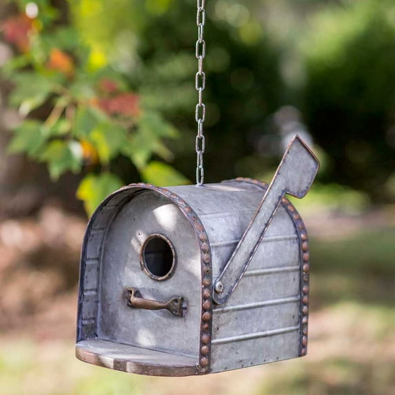 CTW 770034 Mailbox Metal Birdhouse, 7-inch Height
