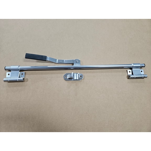 CTW Aluminum Cam Bar 36" Trailer Swing Ramp Door Lock Hinged Hasp Latch Handle
