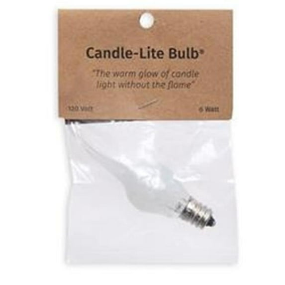 CTW Home 3640821 6W Candle-Lite Light Bulb - Large - Box of 12