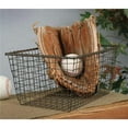 thumbnail image 1 of CTW Home Collection 370043GR Vintage Style Wire Storage Basket, 12-inch Length, 1 of 1