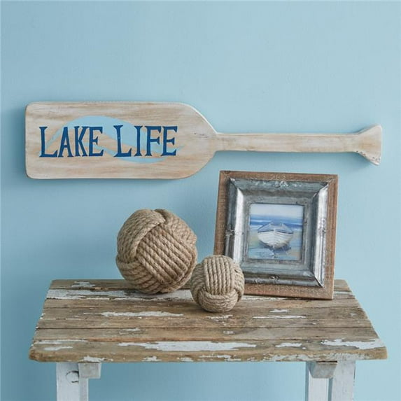 CTW Home 510680 5 in. Lake Life Oar Wall Decor