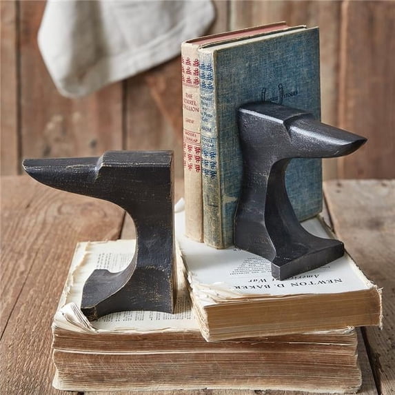CTW Home Collection 420265 5.5 x 6 x 3.5 in. Anvil Bookends