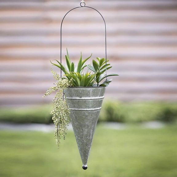 CTW Home Collection Hanging Flower Cone