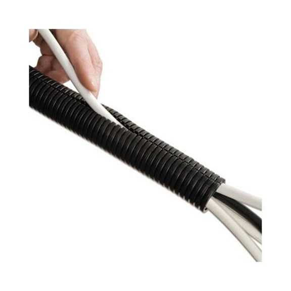 CTW2.5B 0.25 x 2 in. dia x 43 in. Long Cable Tidy Wrap - Black