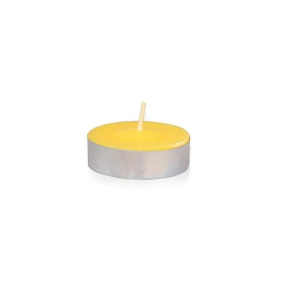 CTZ-009-12 Citronella Tealight Candles, Yellow - 1,200 Piece