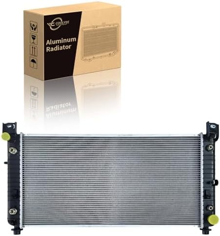 CU2370 Aluminum Radiator Fit for Chevy Silverado 1500/2500/3500 4.8L 5 ...