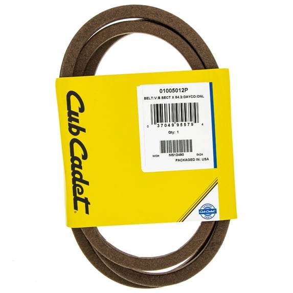 CUB CADET 01005012P V Belt B Sec X 84.2 Premium Ctp Z Force 48 54 60 ZT60 Pro