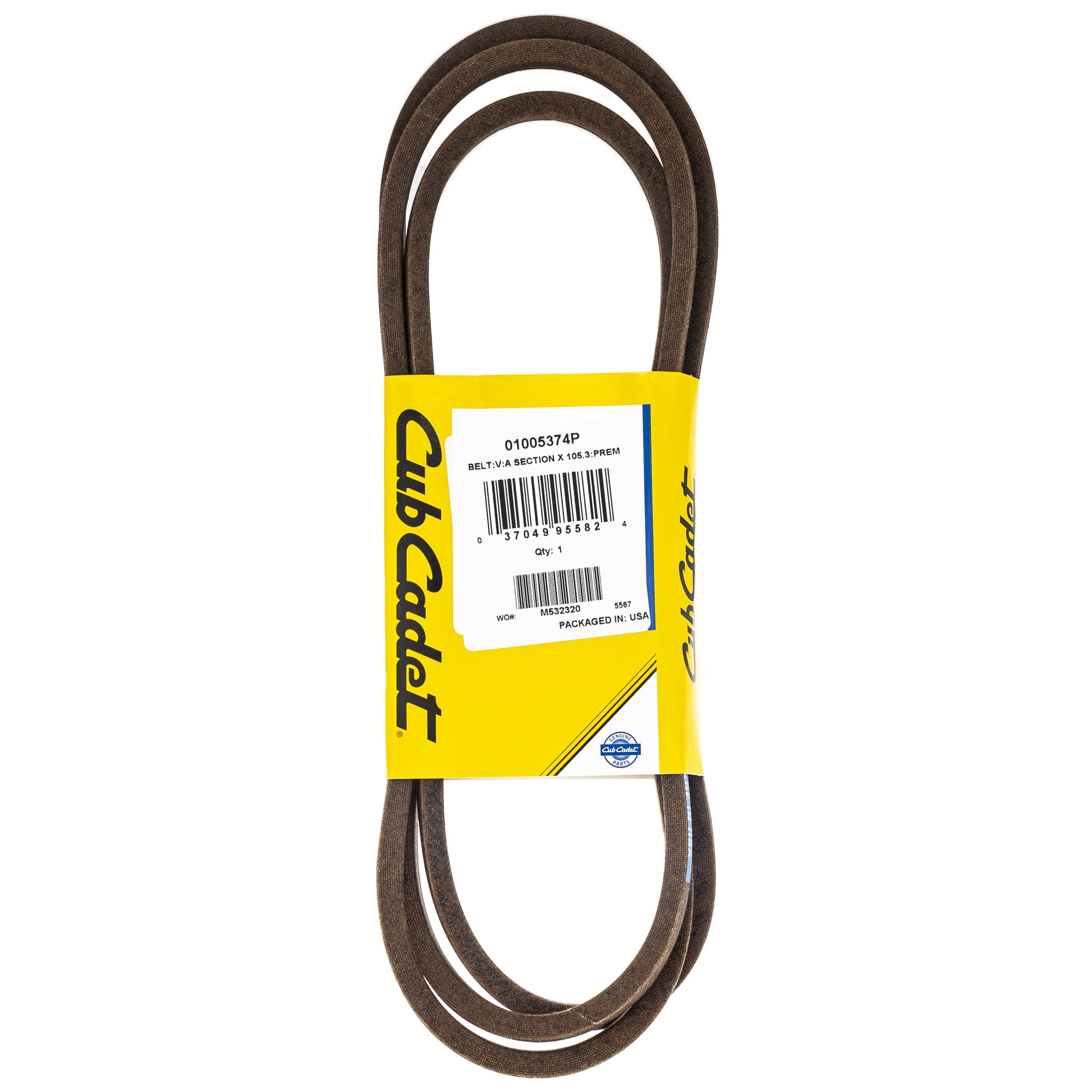 Belt for top cub cadet