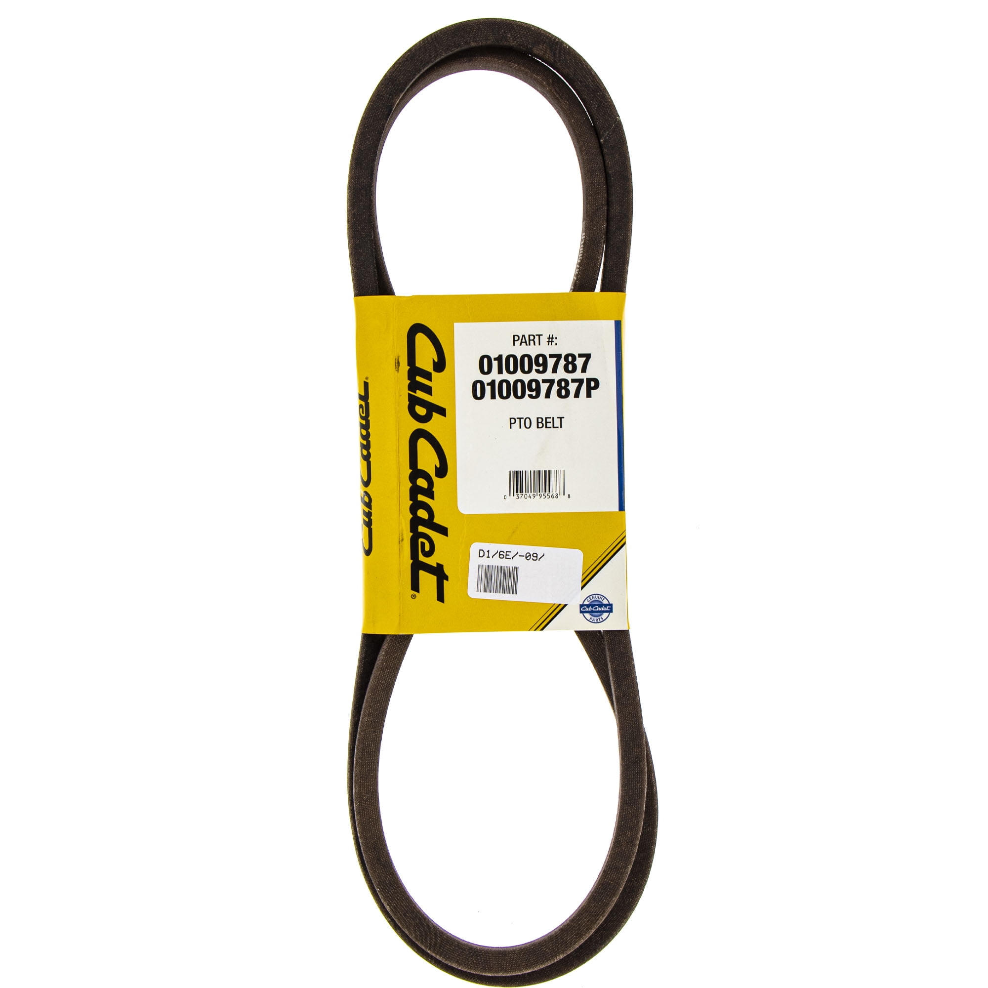 CUB CADET 01009787P Pto Belt B Sec, X 80.25 Z Force