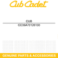thumbnail image 1 of CUB CADET 39A70126100 Rear Light/Flag Mount Challenger Rear MX750 MX550 Mount, 1 of 4