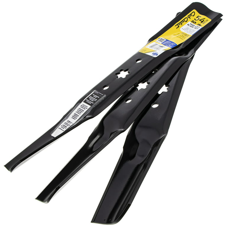 3-Pack High Lift Lawn Mower Blades, 54 Inch Deck, Compatible with