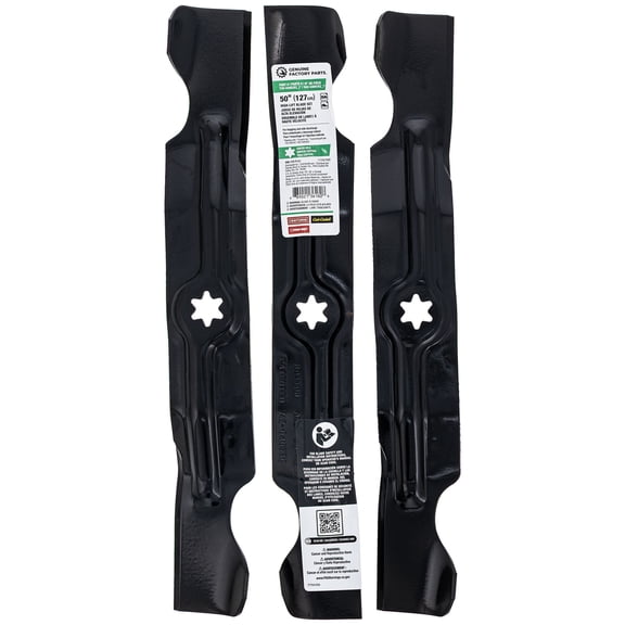 CUB CADET 490-110-F123 50" High Lift Blade Set 6-Point Mount SLTX SLT RZT LTX LT