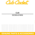 thumbnail image 1 of CUB CADET 503-01653 Tail Light Brake Switch Challenger MX750 MX550 EPS 750 550, 1 of 3
