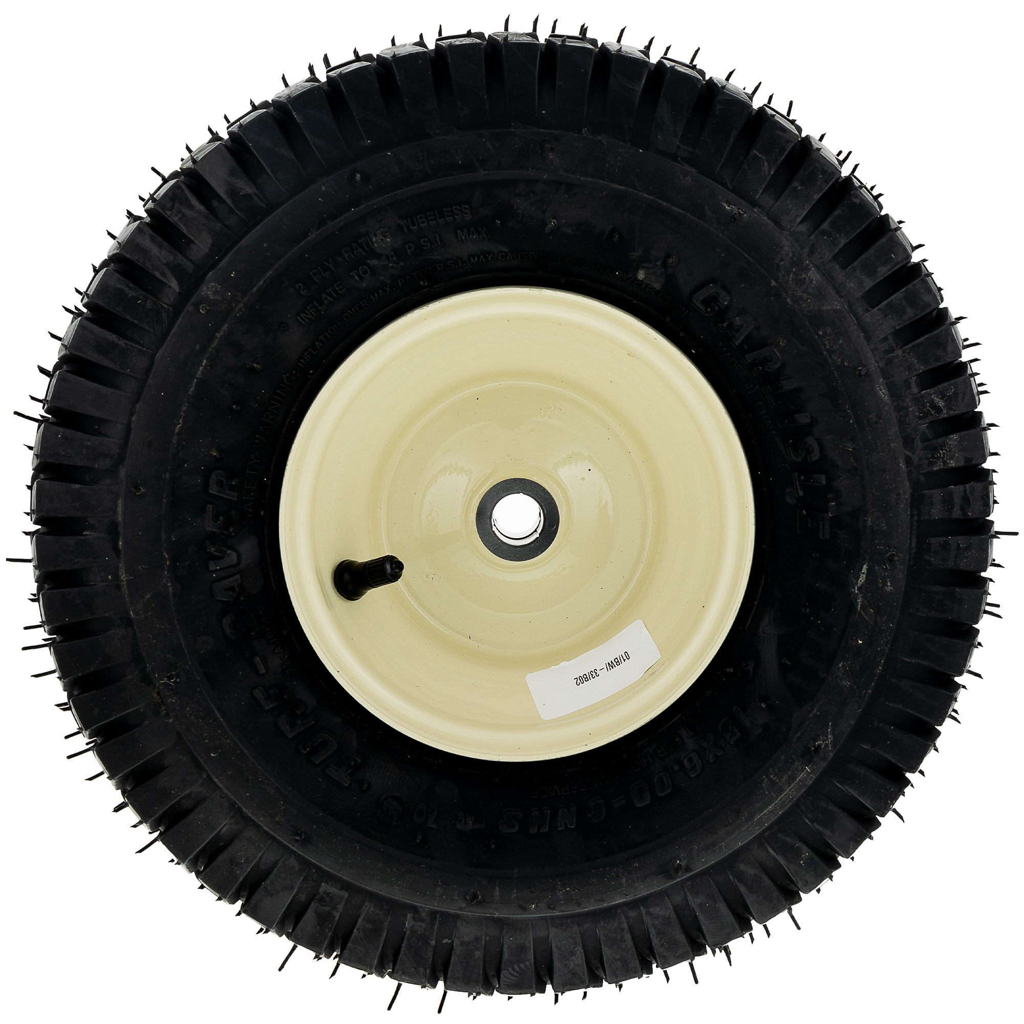 CUB CADET OEM Wheel Assembly 634-04406-0931, Beige 15x6x6