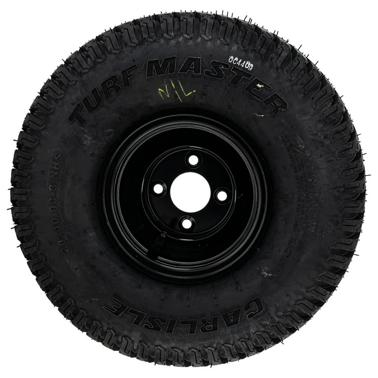 CUB CADET 634Z07244-0637 Powder Black Wheel 20x10-8 Turf - Walmart.com