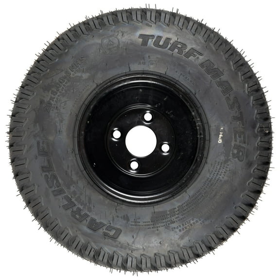 CUB CADET 634Z07264-0637 Powder Black Complete Wheel 20x8-8 Turf