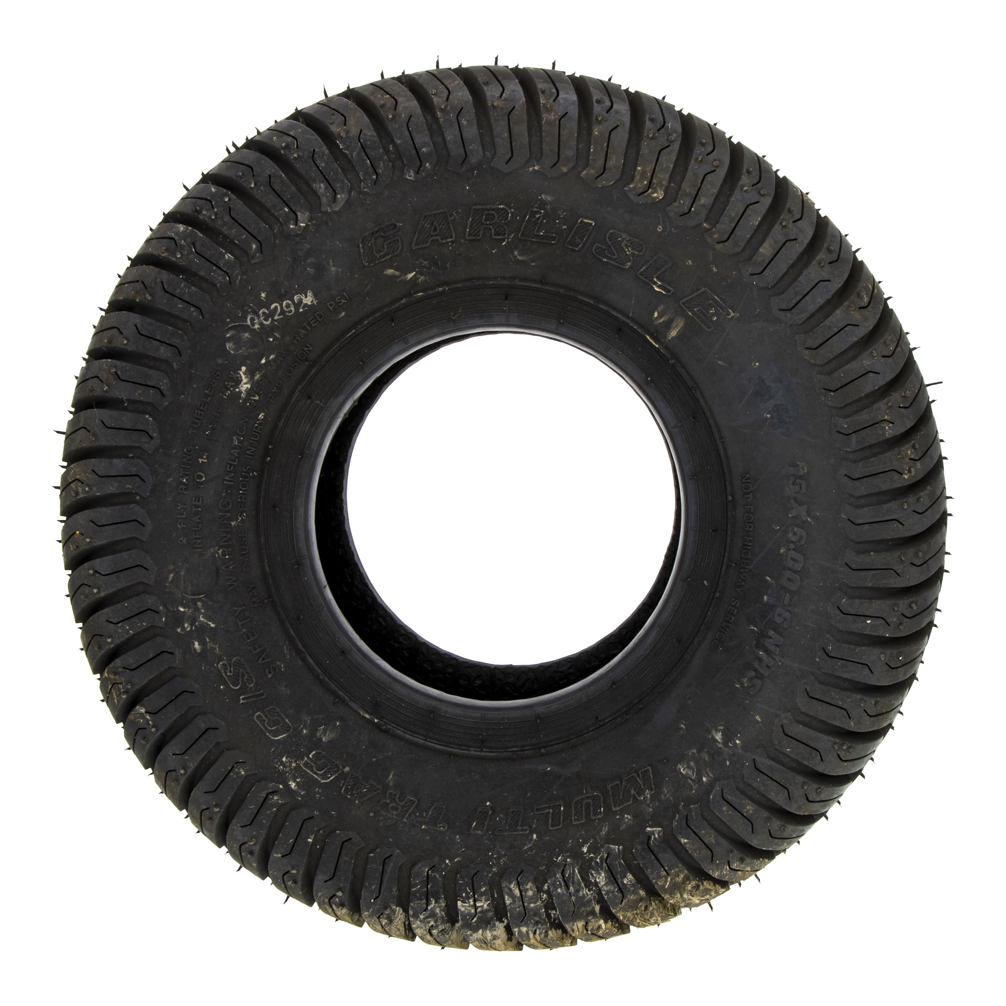 CUB CADET 7343186A 15X6x6 Carlisle Turf Tire GT2542 LT2042 XT2 LX42
