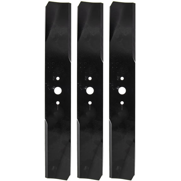 CUB CADET 742-3043-0637 Black Mulching Blades 3-Pack 013 54" Decks Mulching Kit