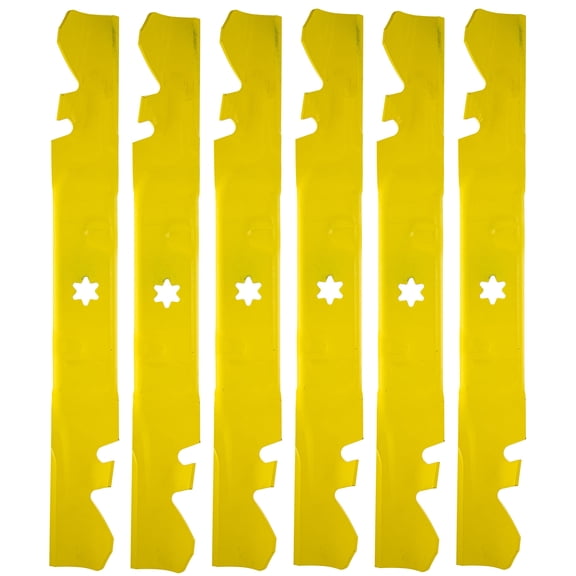 CUB CADET 742P05620-X Xtreme Mower Blades Ultima ZT 60" Decks Zero-Turn 6 Pack