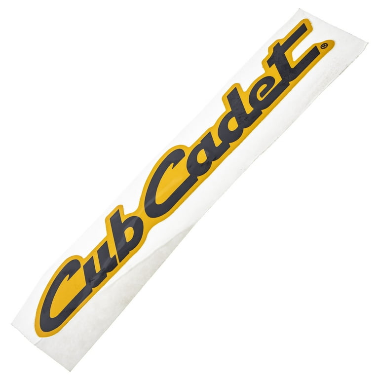 CUB CADET 777D15338 Rear Fender Label Cadet LGT LGTX GT LTX