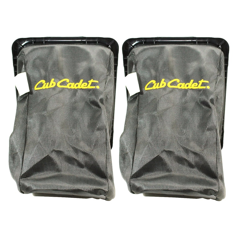 Cub Cadet, Grass Bags 2-Pack, Black, OEM Part Number 964-04090A