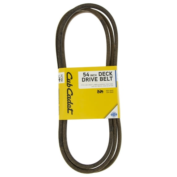CUB CADET Belt Deck 54 LGT SLT SLTX LGTX GT 1054 1554 1054VT 1554VT 954-0642