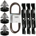 thumbnail image 1 of CUB CADET Mower Deck Spindle Blade & Belt Kit 918-04125C 942-04053C 954-04077A RZT-22 RZT-50 RZT50KH, 1 of 8
