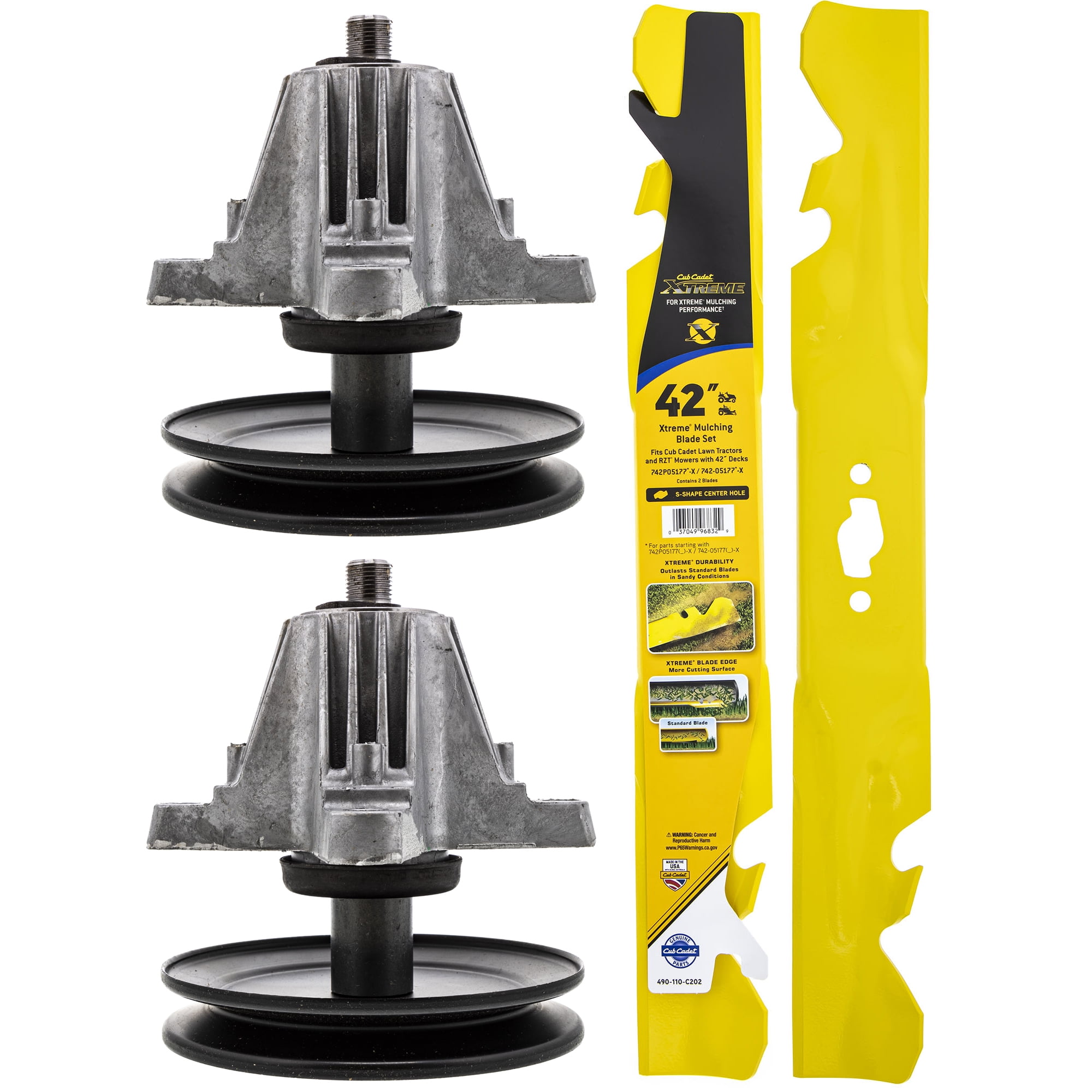 CUB CADET Xtreme Blade Spindle Kit 742P05177-X 618P09259 XT1 XT2